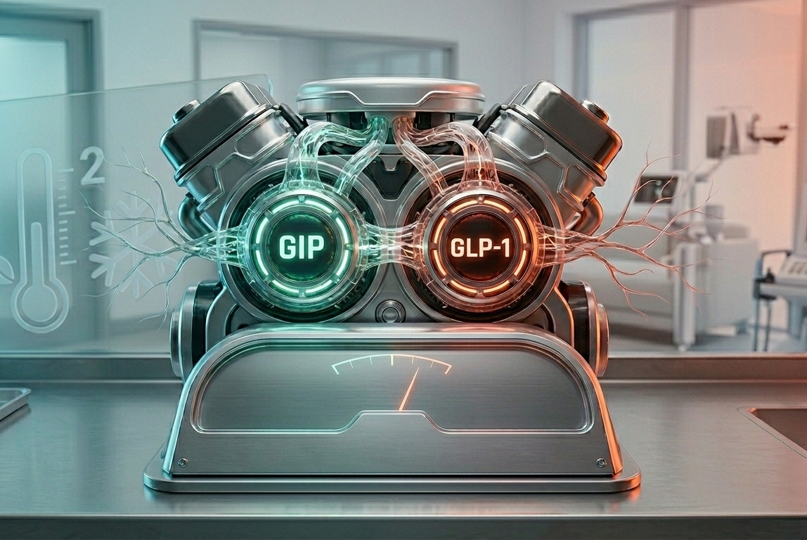 Mounjaro: GIP + GLP-1 Dual-Receptor Strike—Hitting the Physiological Root Cause of Obesity